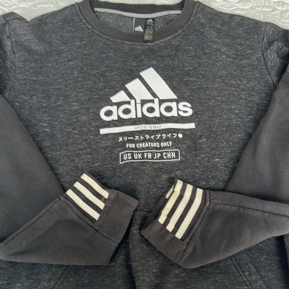 Adidas Men’s crew sweatshirt size medium - Picture 4 of 5